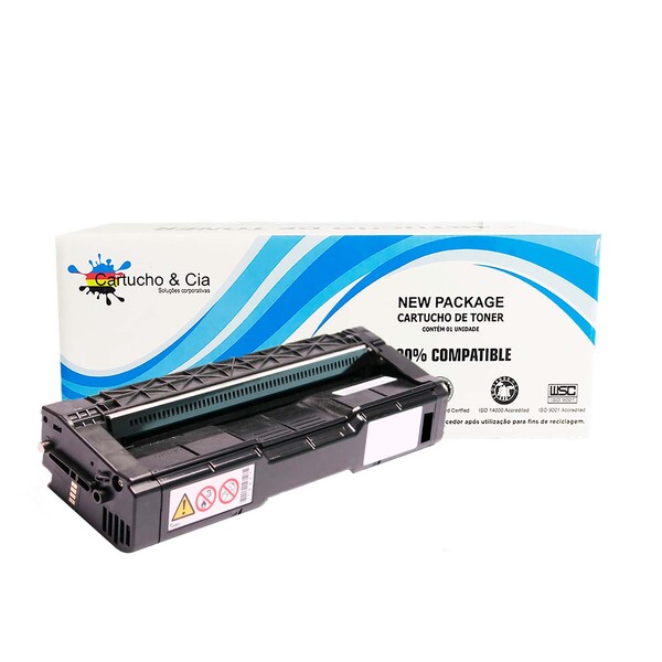 Toner Compatível Ricoh Black | C250fw C301w 6.9k